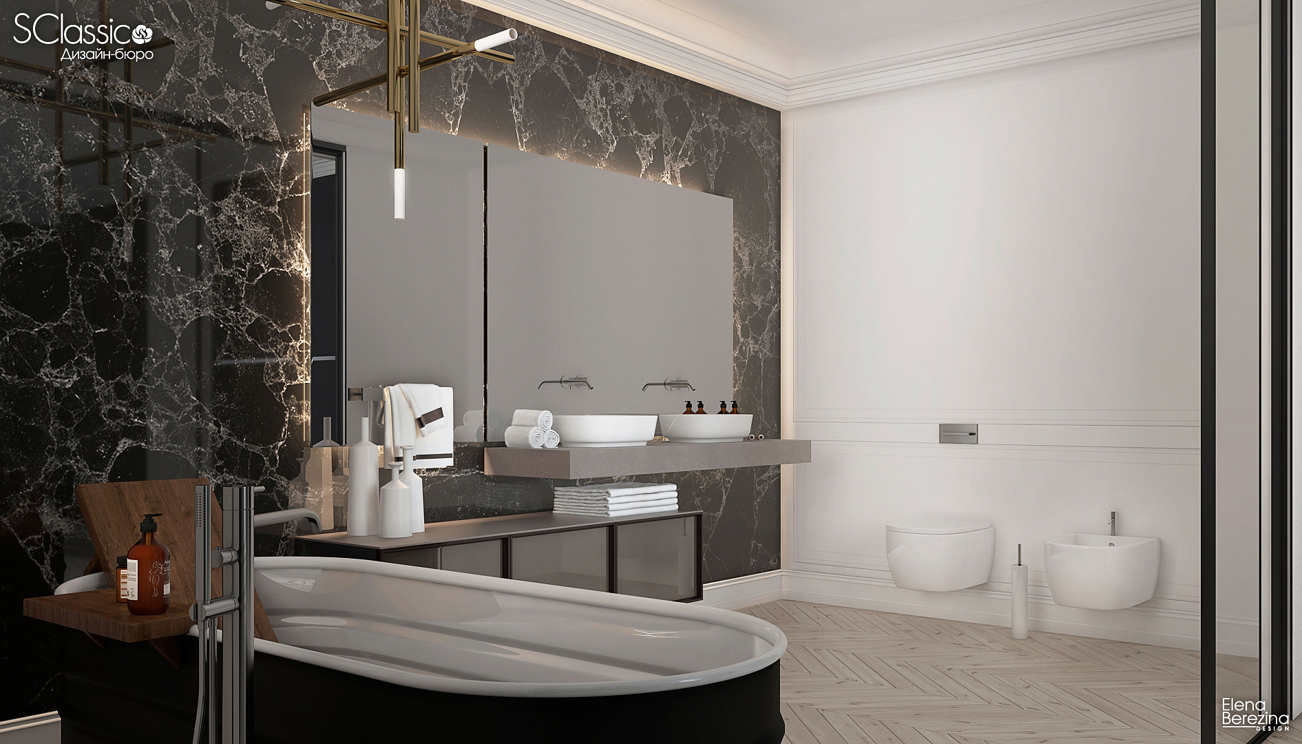 Ванная из проекта - Мятный вкус