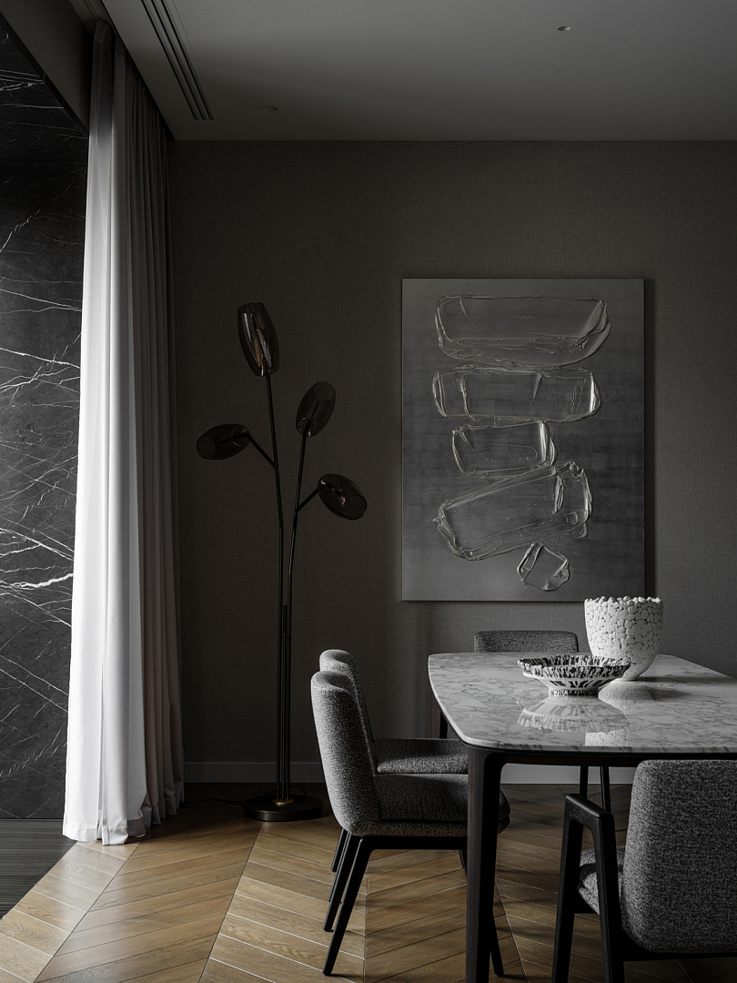 Кухня-Гостиная из проекта - CLOUD NINE