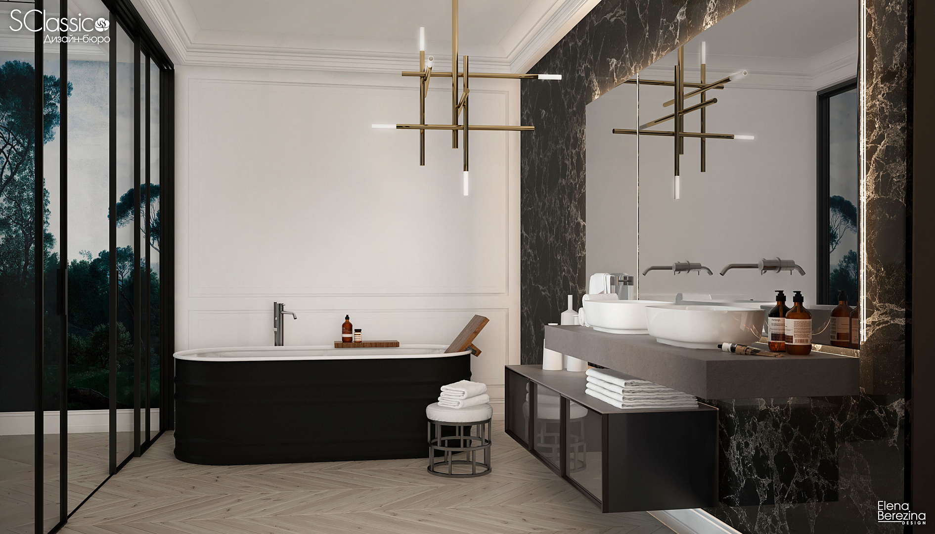 Ванная из проекта - Мятный вкус