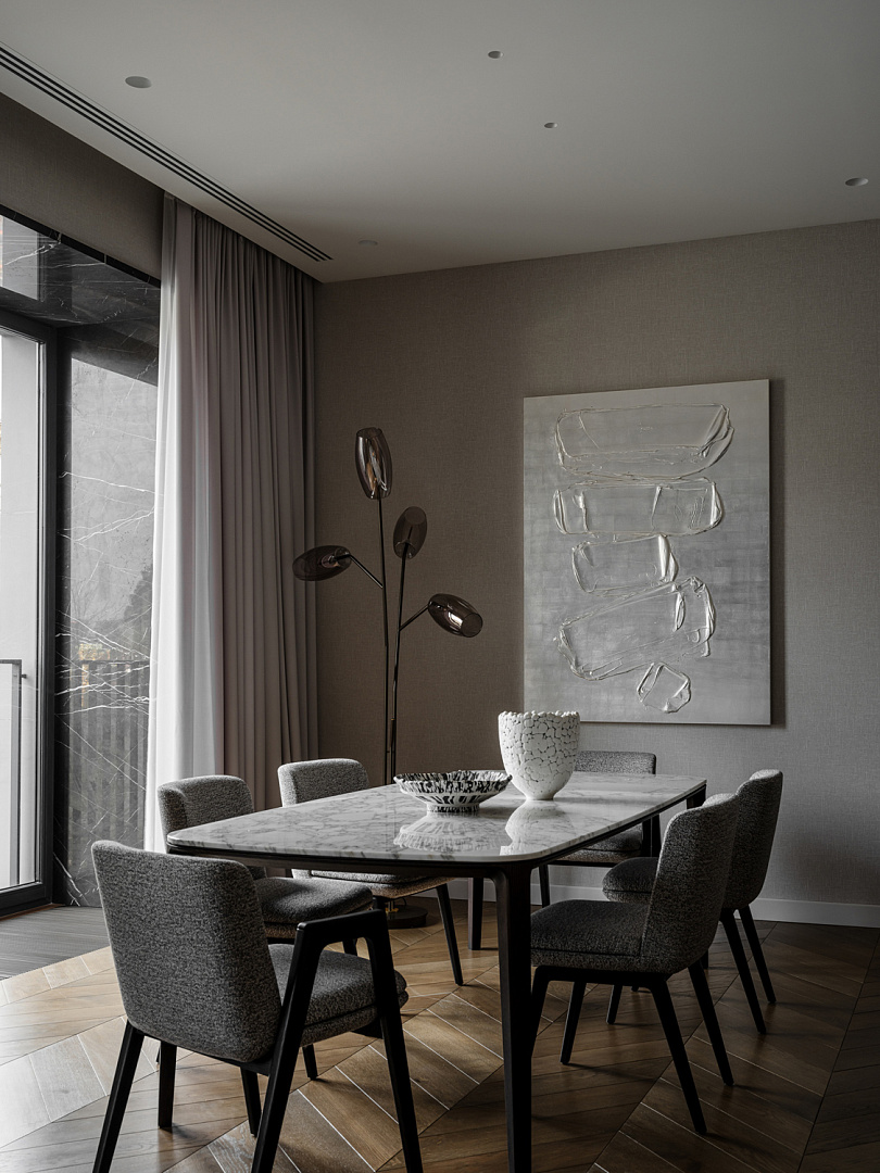 Кухня-Гостиная из проекта - CLOUD NINE