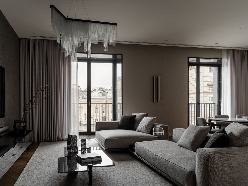 Гостиная из проекта - CLOUD NINE