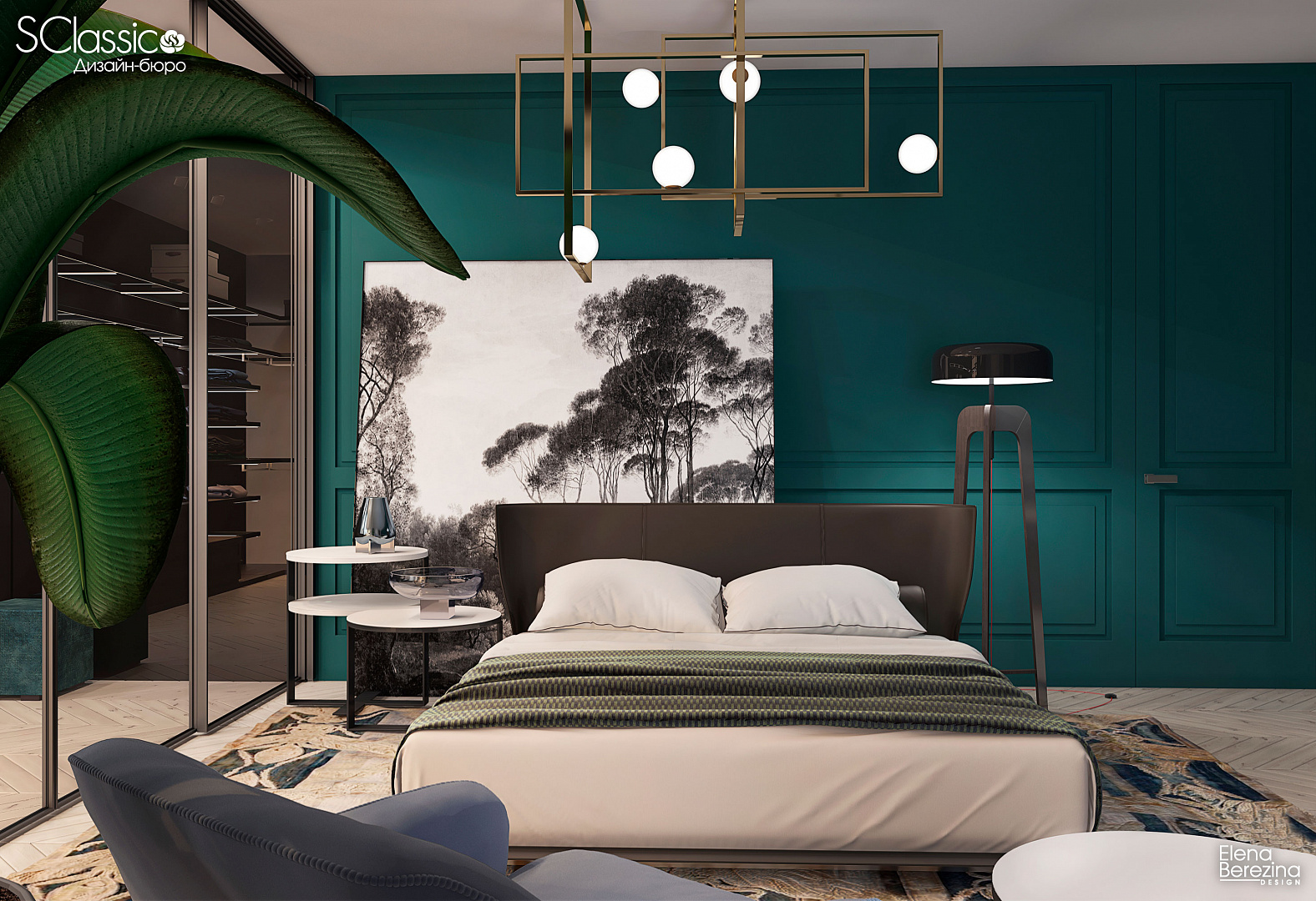 Спальня из проекта - Мятный вкус